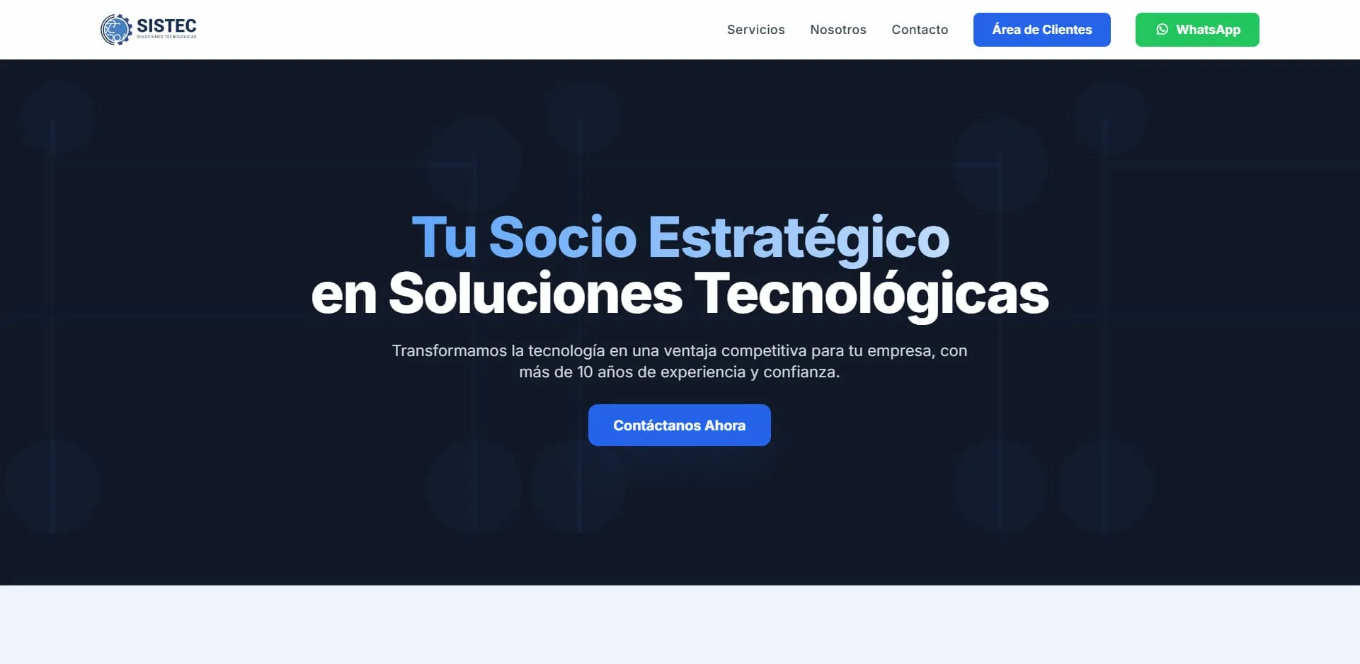 Imagen del proyecto Sistec Soluciones Tecnológicas