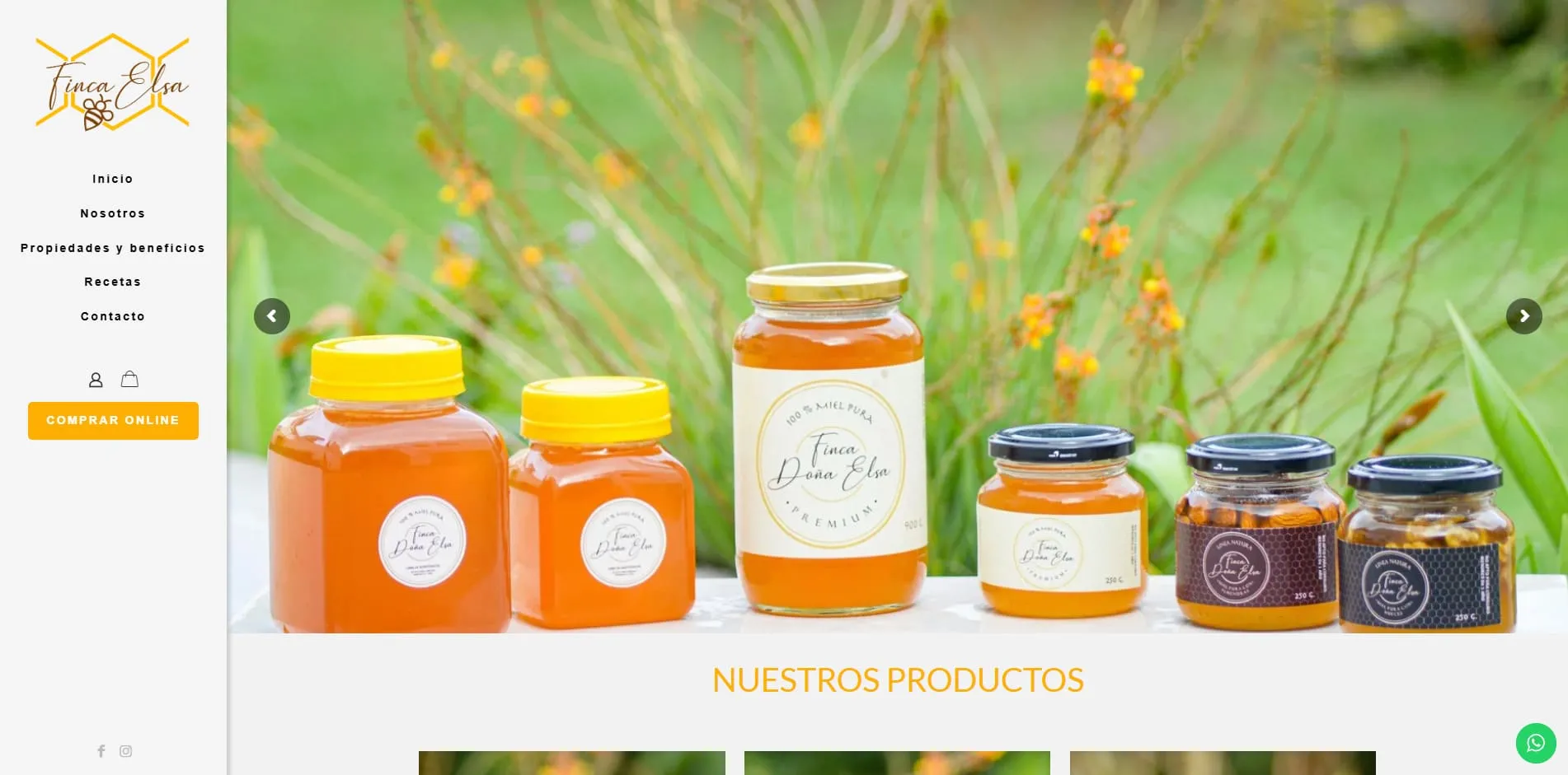 Tienda Online Finca Elsa